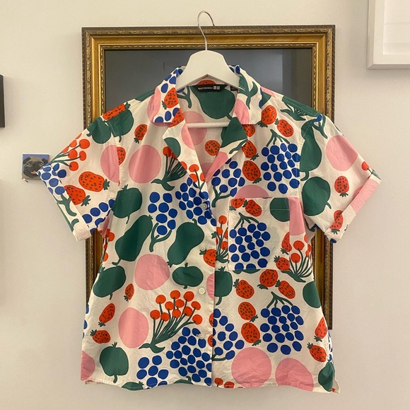 Marimekko x Uniqlo Cotton Short Set XS - Picture 2 of 7
